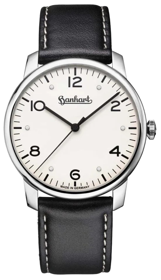 Hanhart Pioneer Silva White Leather