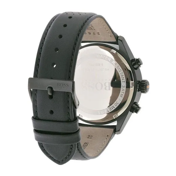 Hugo Boss Grand Prix Chronograph Black Dial Men's Watch 1513550