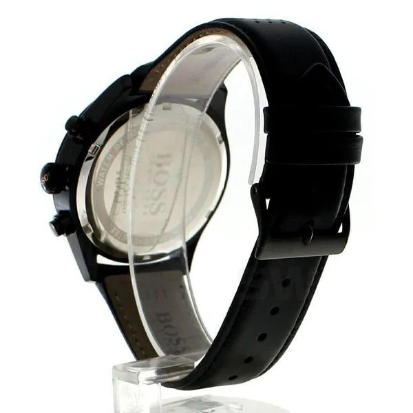 Hugo Boss Grand Prix Chronograph Black Dial Men's Watch 1513550
