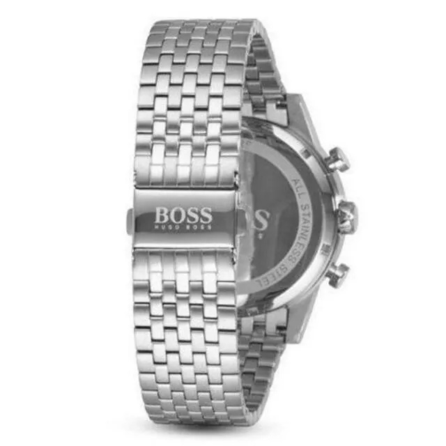 Hugo Boss Mens Blue Navigator Chronograph Watch 1513498
