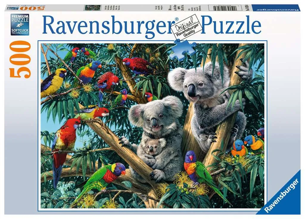 Koalas in a Tree 500 pc Puzzle