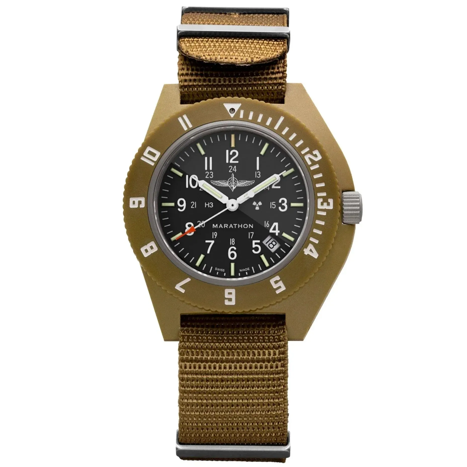 Marathon Pilot's Navigator with Date - 41mm IDF Duvdevan Desert Tan WW194013-S-DT-G