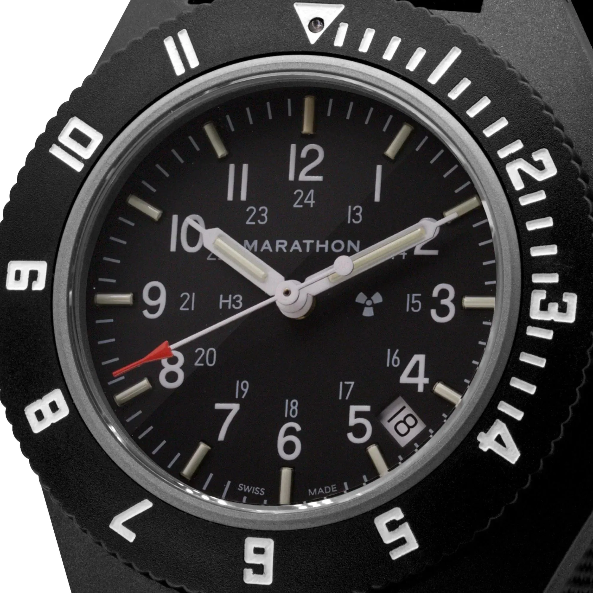 Marathon Pilot's Navigator with Date - 41mm No Government Markings Black WW194013-S-BK-A