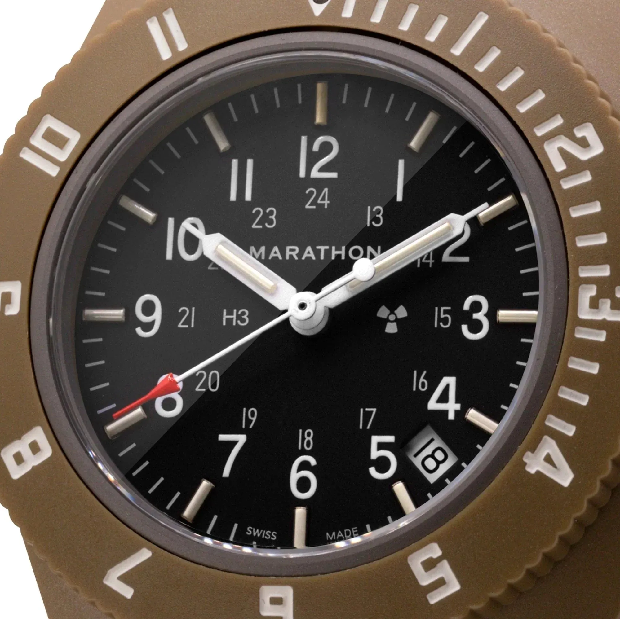 Marathon Pilot's Navigator with Date - 41mm No Government Markings Desert Tan WW194013-S-DT-A