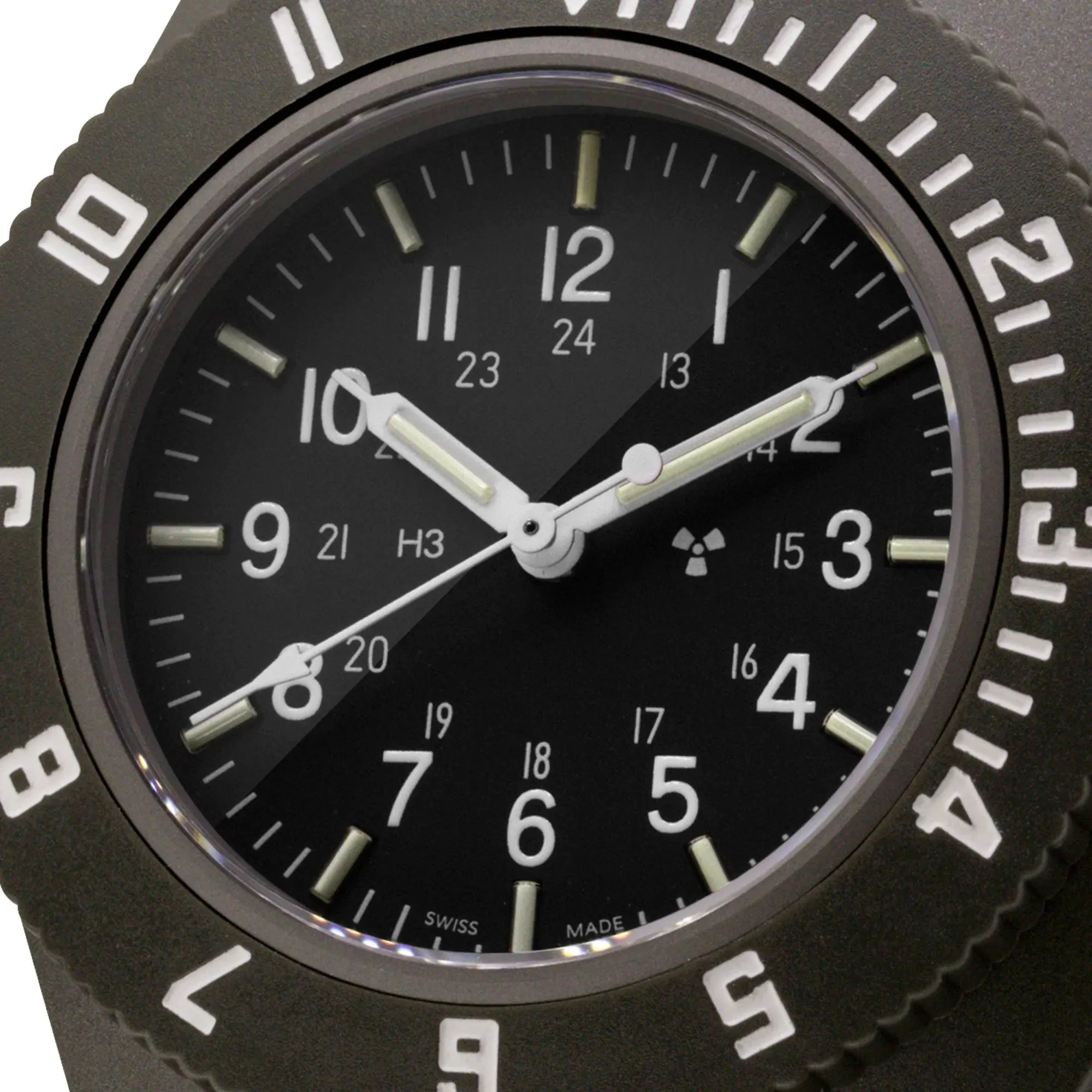 Marathon Sage Green Pilot's Navigator - 41mm  No Government Markings Ballistic Nylon Sage Green WW194001-S-SG-D