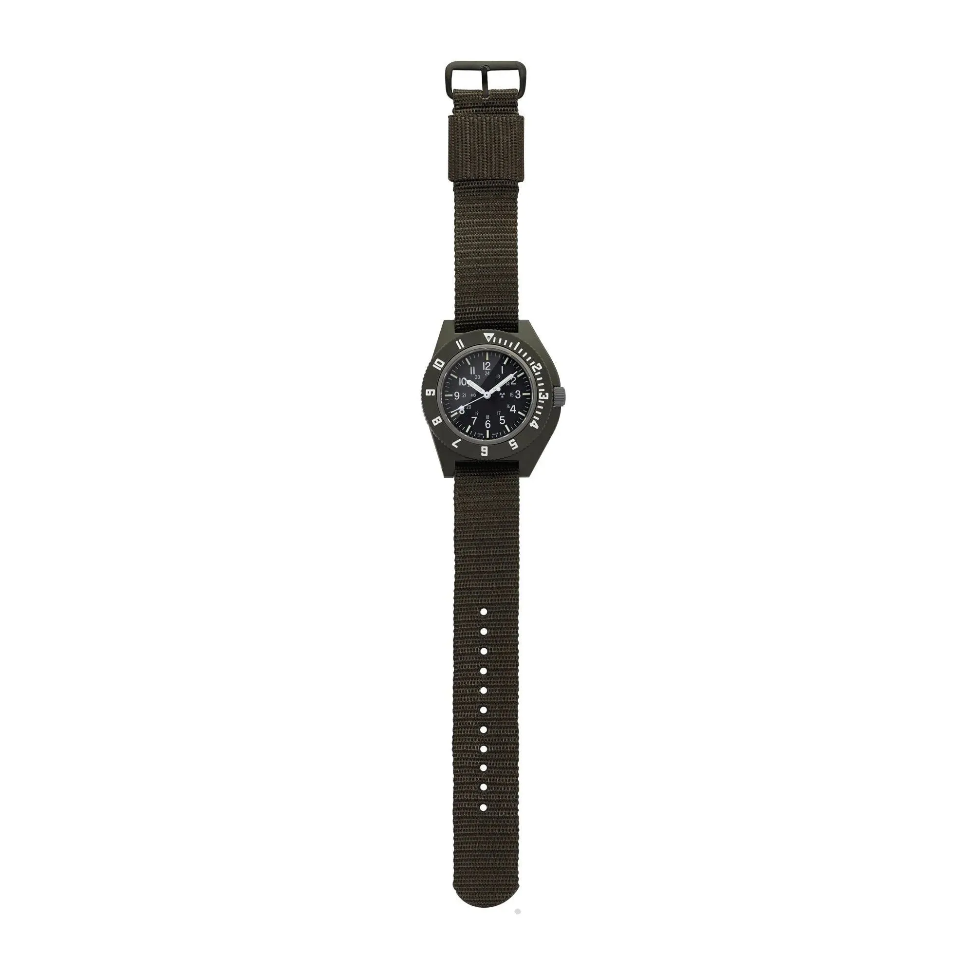 Marathon Sage Green Pilot's Navigator - 41mm  No Government Markings Ballistic Nylon Sage Green WW194001-S-SG-D