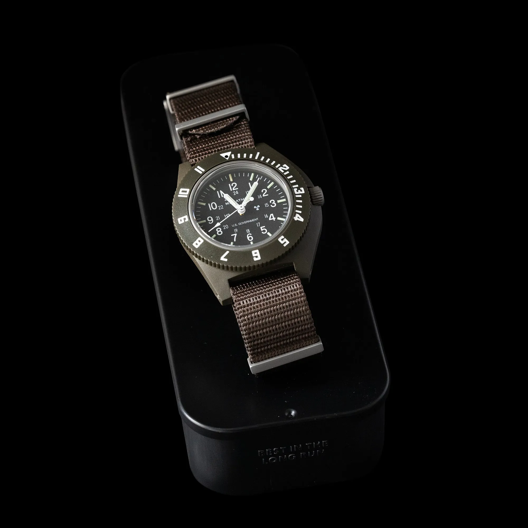 Marathon - Sage Green Pilot's Navigator Quartz 41mm