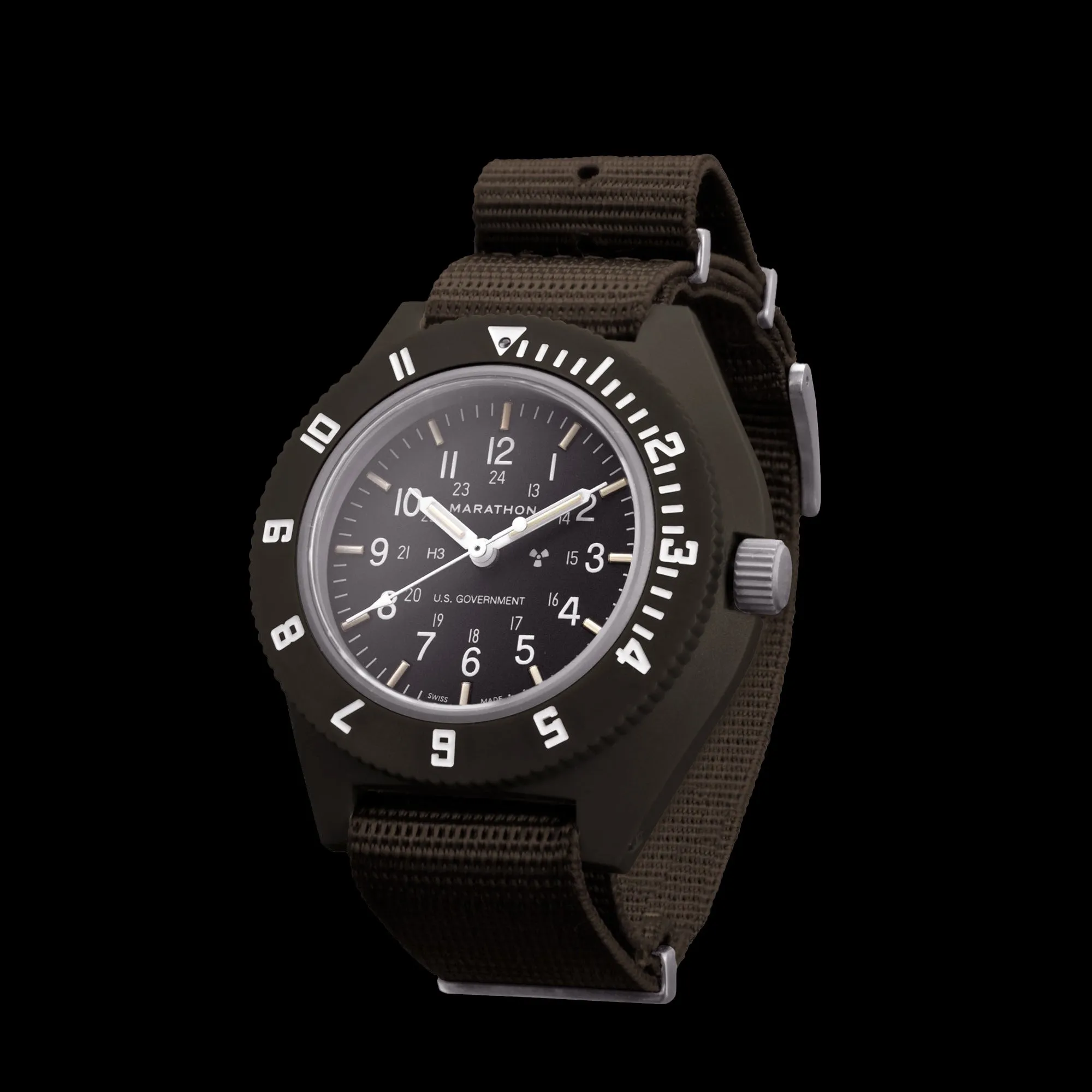 Marathon - Sage Green Pilot's Navigator Quartz 41mm