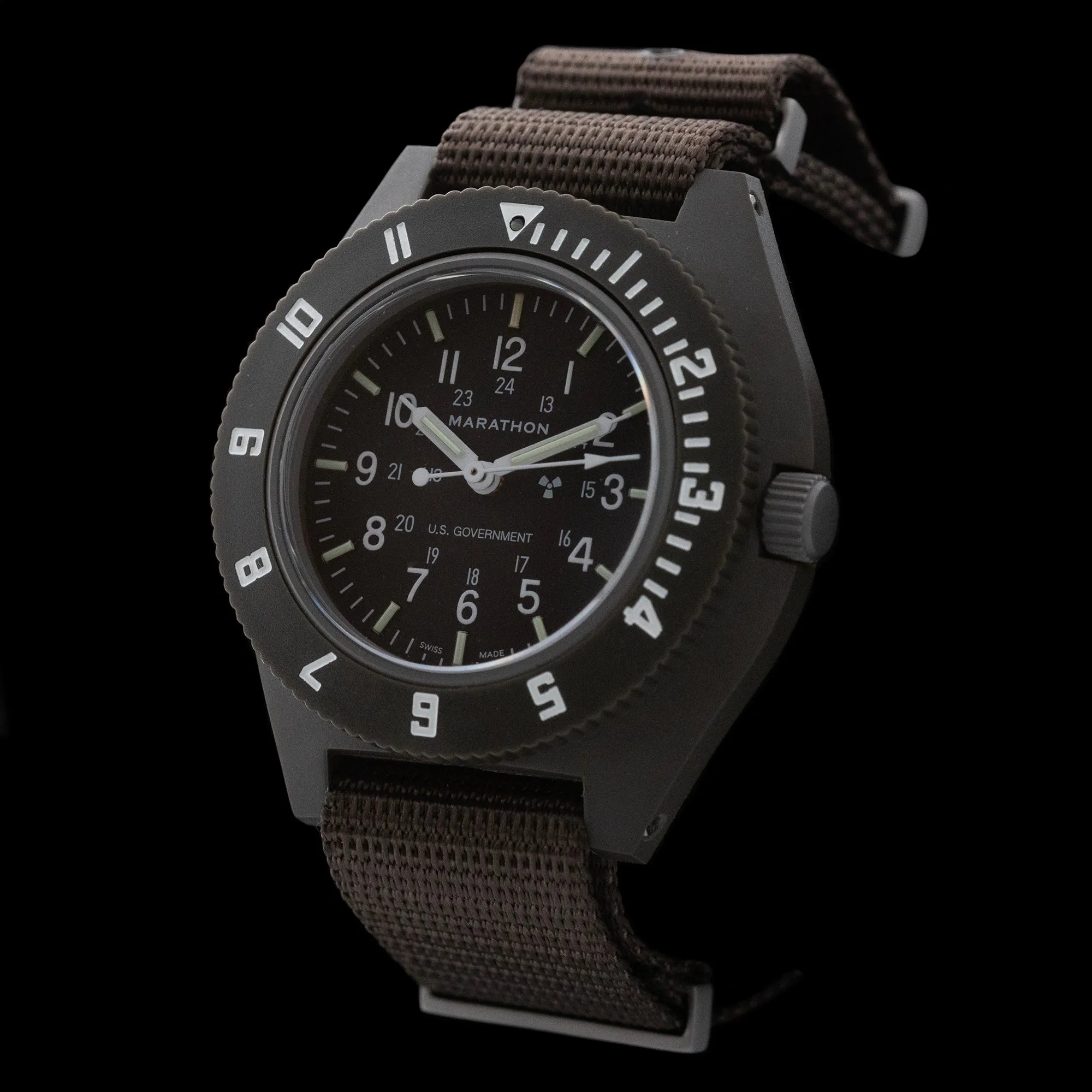 Marathon - Sage Green Pilot's Navigator Quartz 41mm