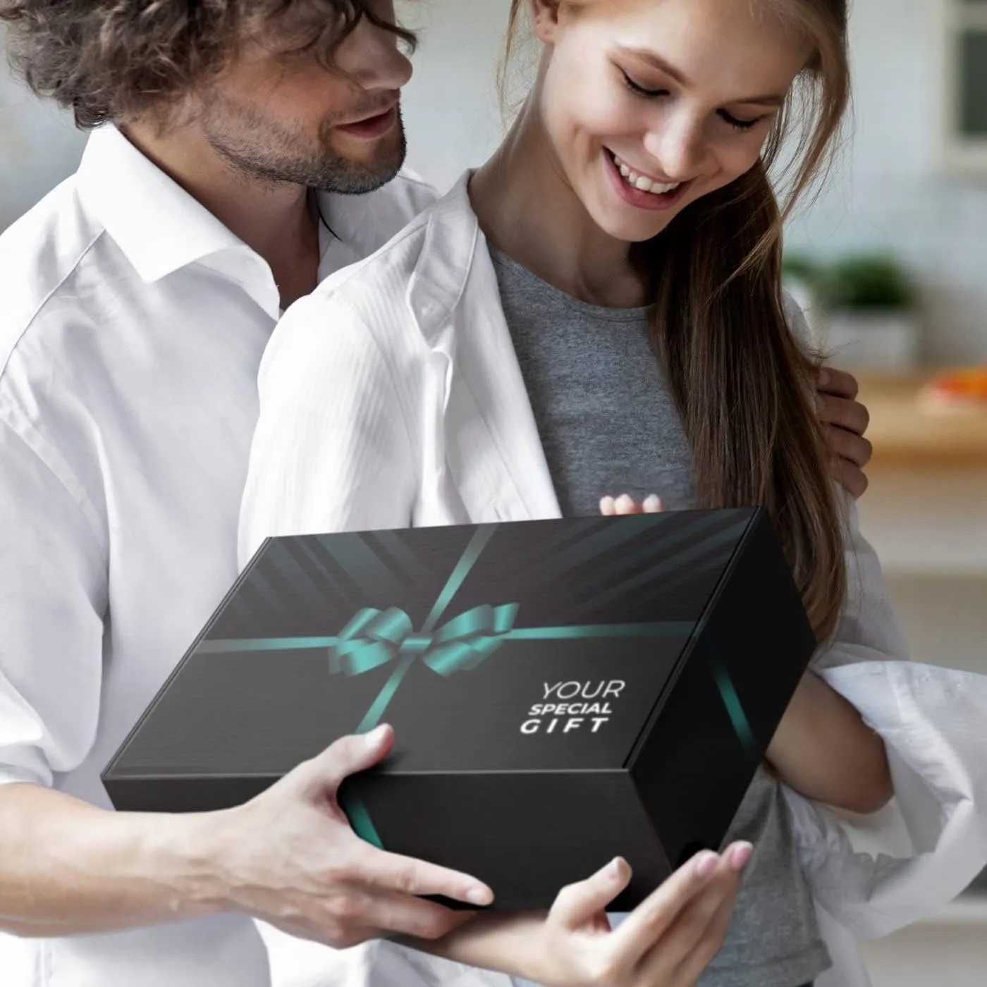 Maverton Wooden Rectangular Watch Case for him - Transparent Engraved Glass Top - For 12 Watches - For Elegant Men - Birthday - Storage box for dad - Brother