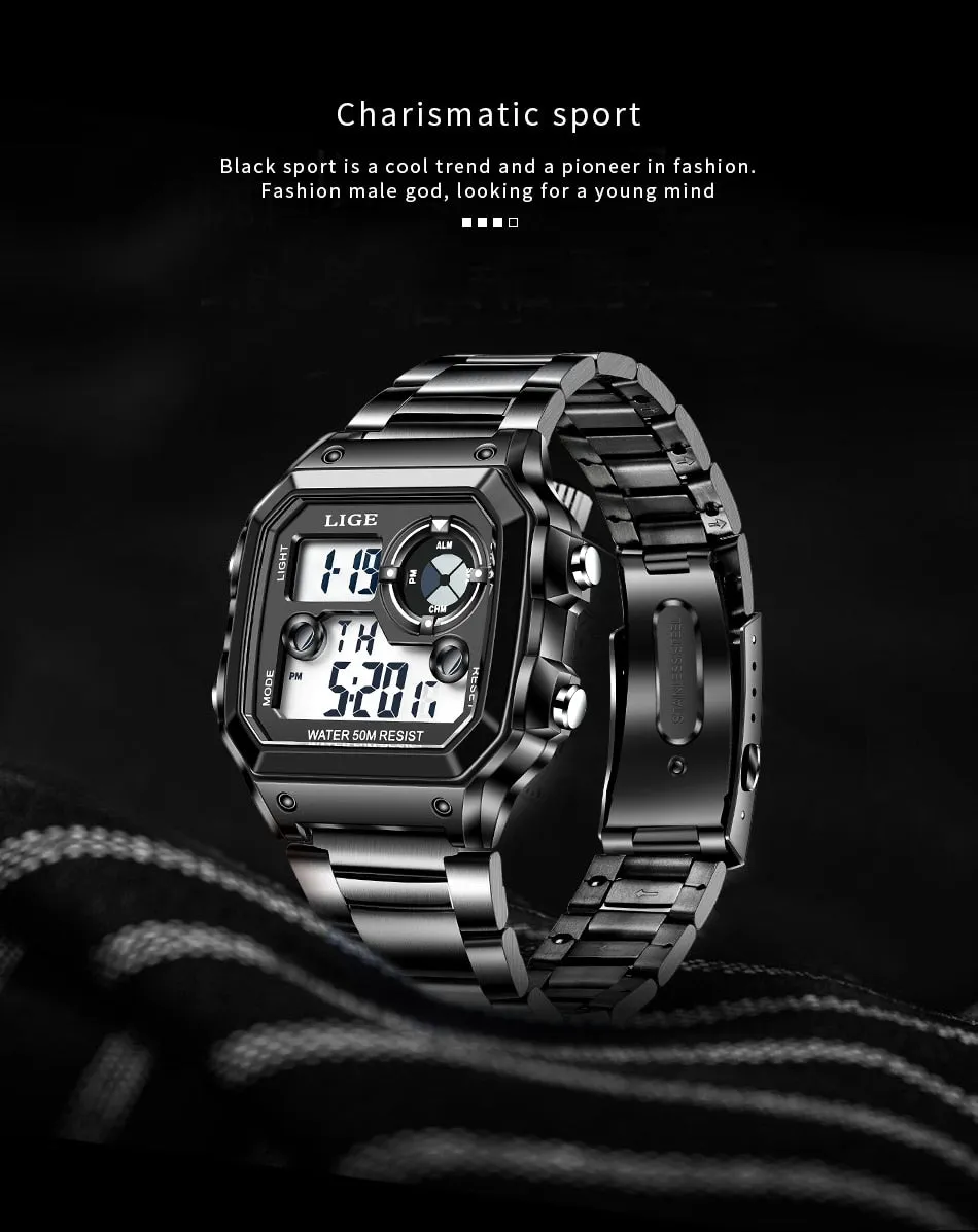 Men Digital Watch Shock Military Sport Watches