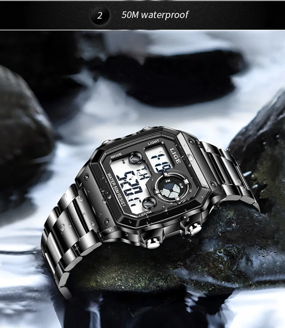 Men Digital Watch Shock Military Sport Watches