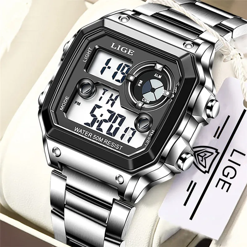Men Digital Watch Shock Military Sport Watches