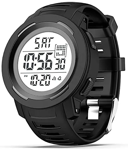 Mens Digital Sport Watches for Men Waterproof