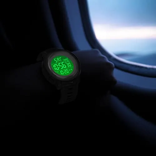 Mens Digital Sport Watches for Men Waterproof