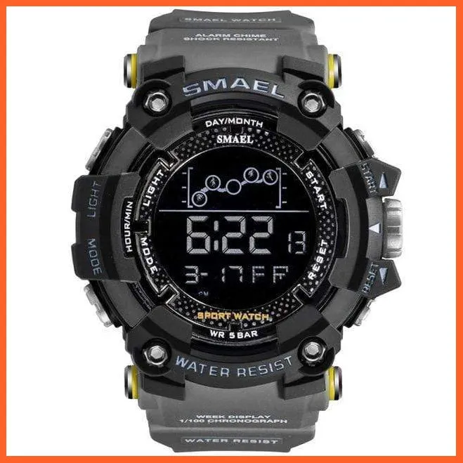 Mens Watch Military Waterproof Sport Wrist Watch | Luxury Fashion Digital Stopwatches For Men Military Watches