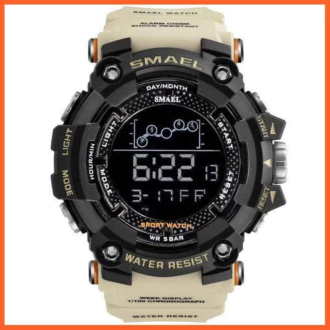 Mens Watch Military Waterproof Sport Wrist Watch | Luxury Fashion Digital Stopwatches For Men Military Watches