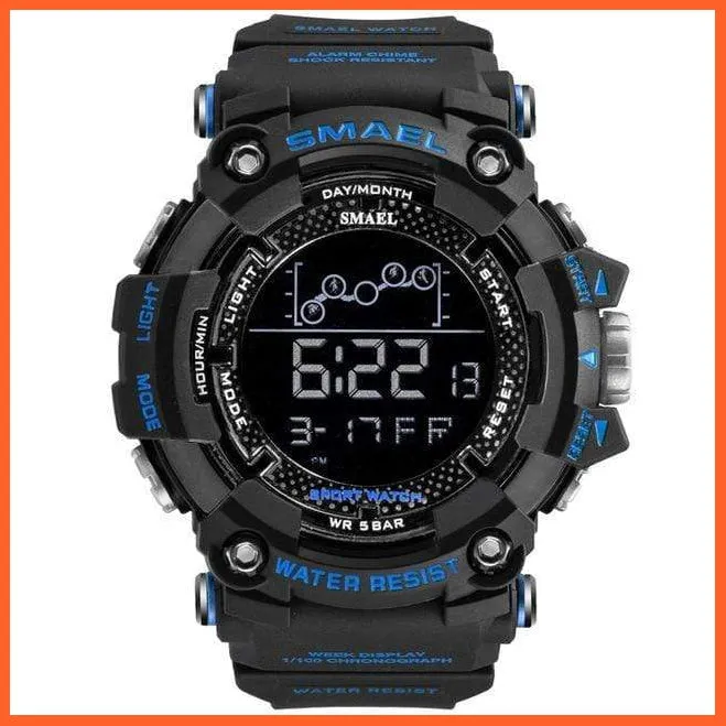 Mens Watch Military Waterproof Sport Wrist Watch | Luxury Fashion Digital Stopwatches For Men Military Watches
