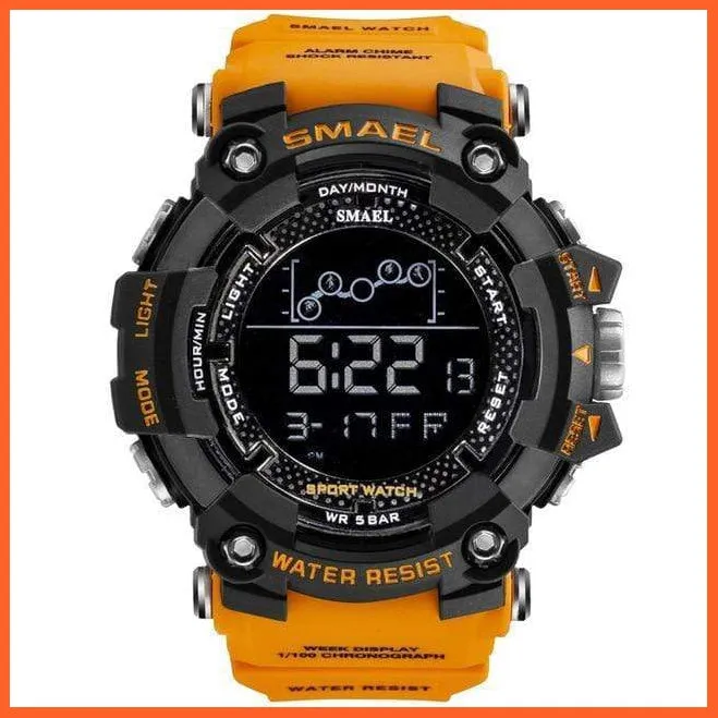 Mens Watch Military Waterproof Sport Wrist Watch | Luxury Fashion Digital Stopwatches For Men Military Watches