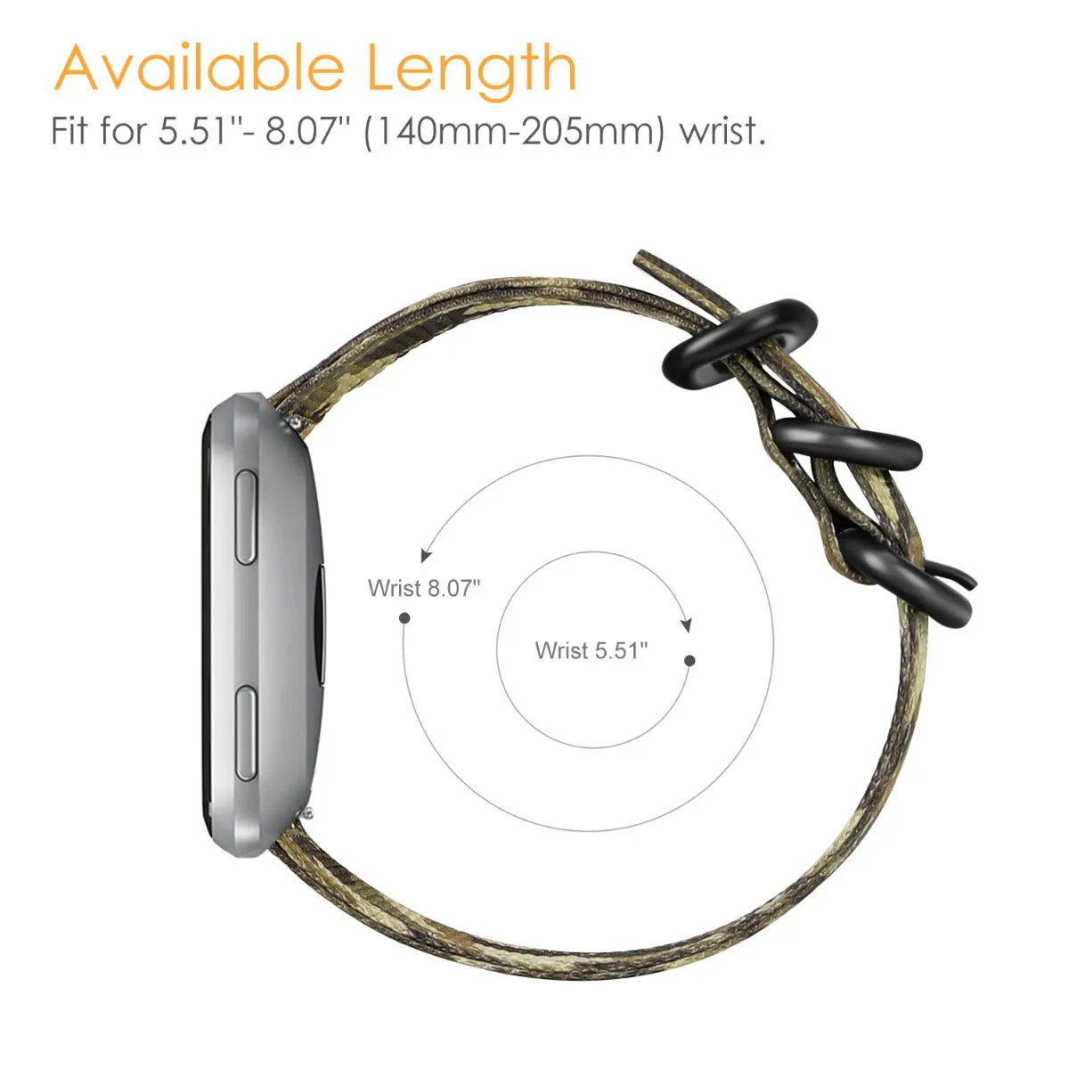 Nylon Band for Fitbit Versa 2/Versa Lite/Versa Special Edition | Fintie