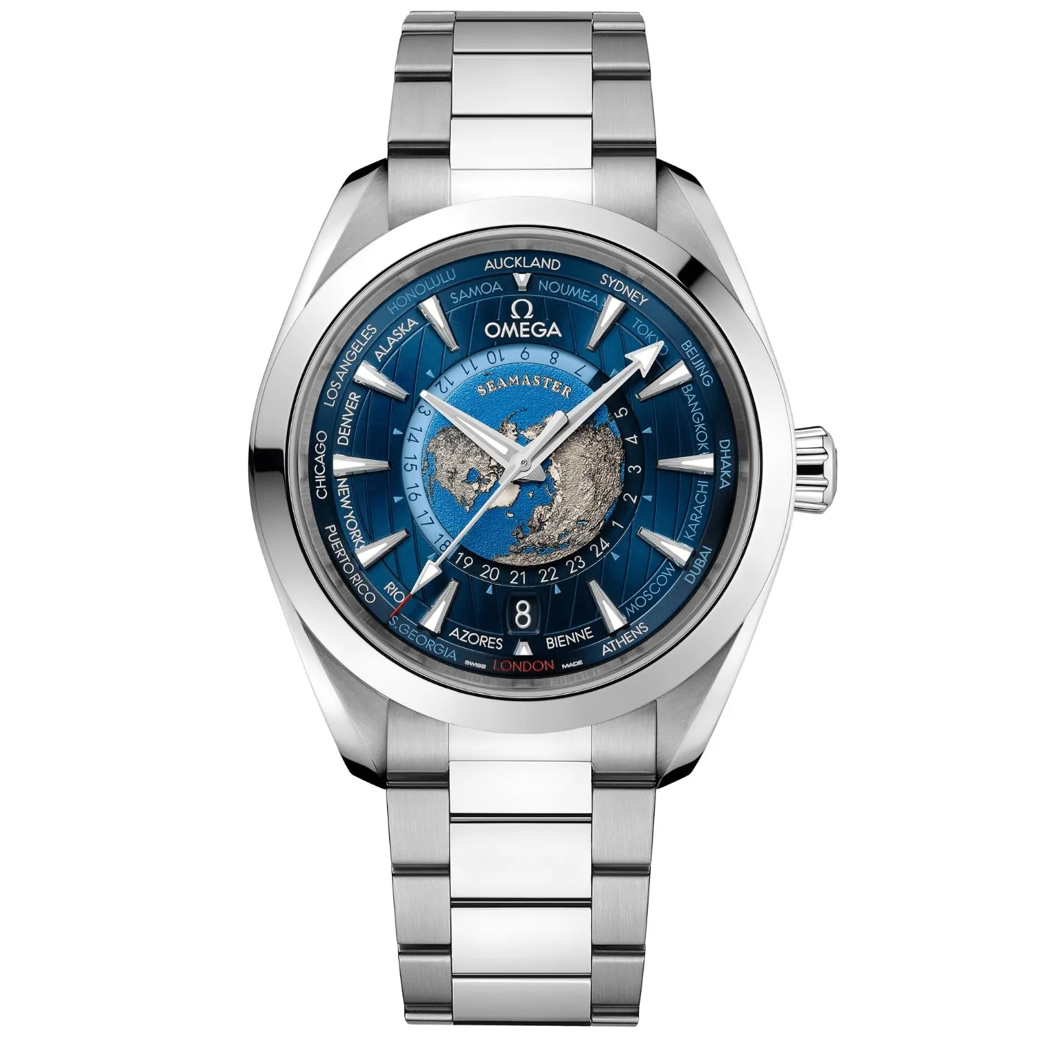 Omega Seamaster Aqua Terra GMT World Timer – 43mm