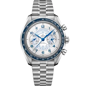 Omega Speedmaster Chronoscope 43 mm, steel on steel