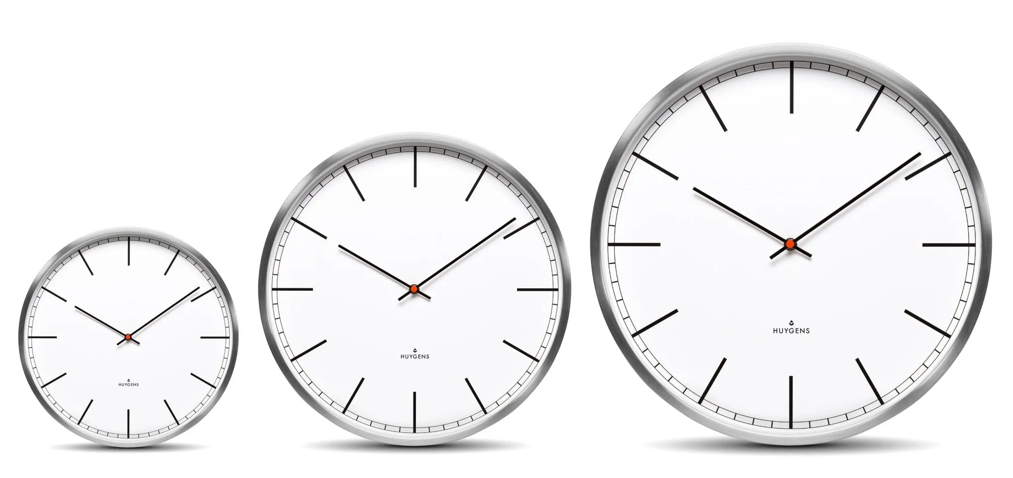 One35 Wall Clock - Stainless Steel