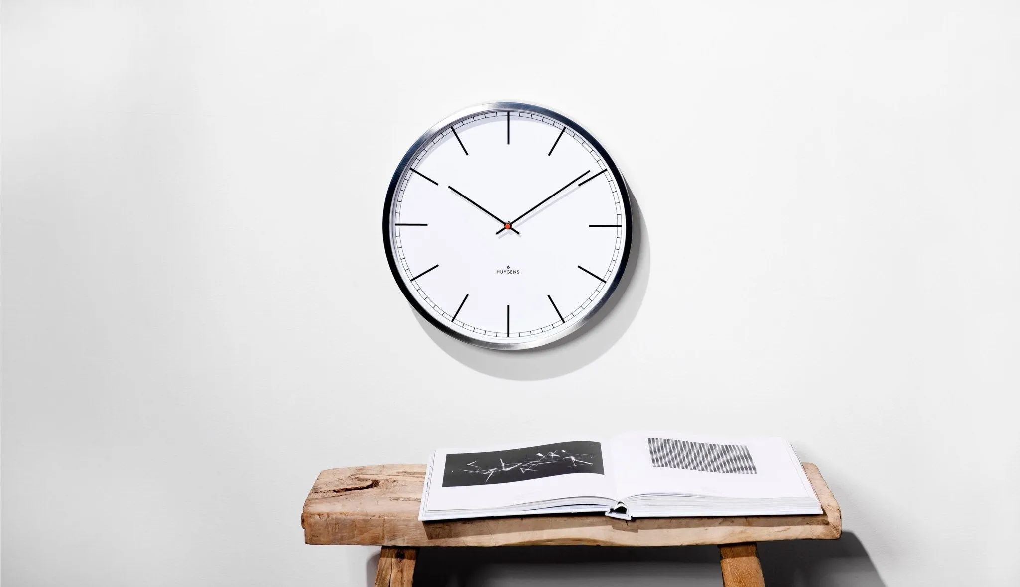 One35 Wall Clock - Stainless Steel