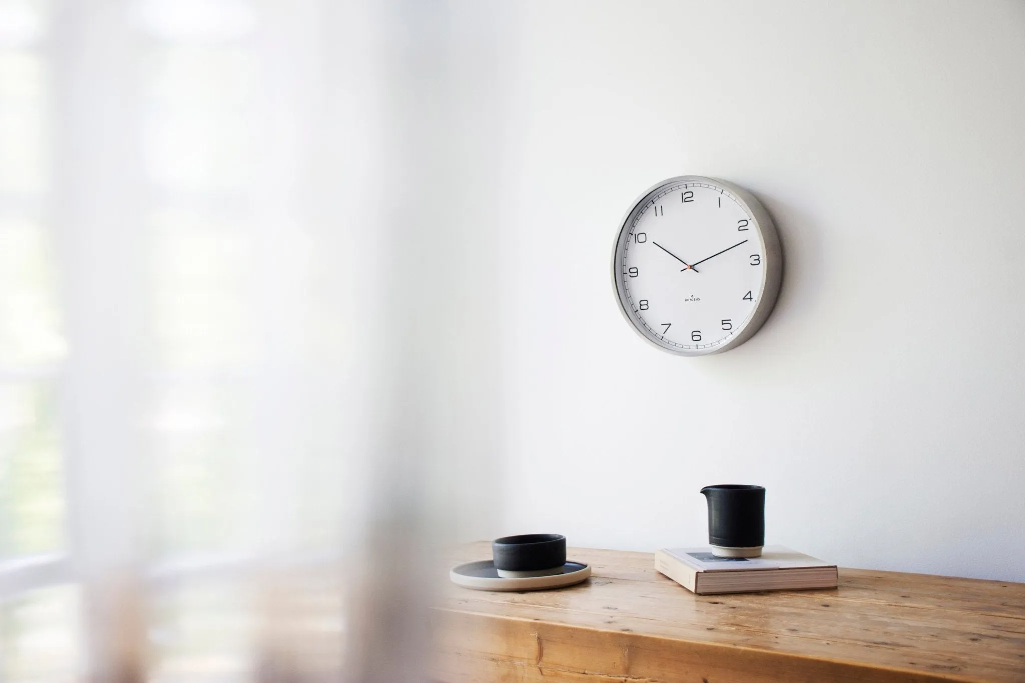 One35 Wall Clock - Stainless Steel