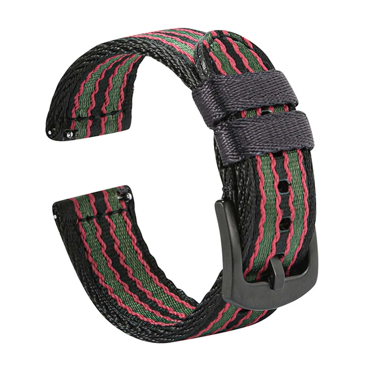 Premium Smooth Nylon Strap Quick Release Replacement Watch Bands