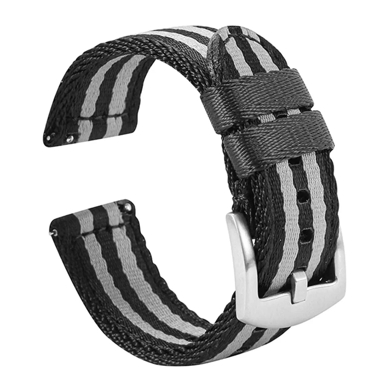 Premium Smooth Nylon Strap Quick Release Replacement Watch Bands