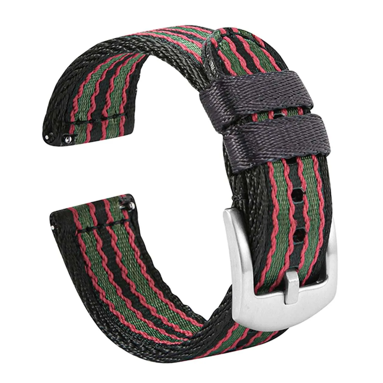 Premium Smooth Nylon Strap Quick Release Replacement Watch Bands