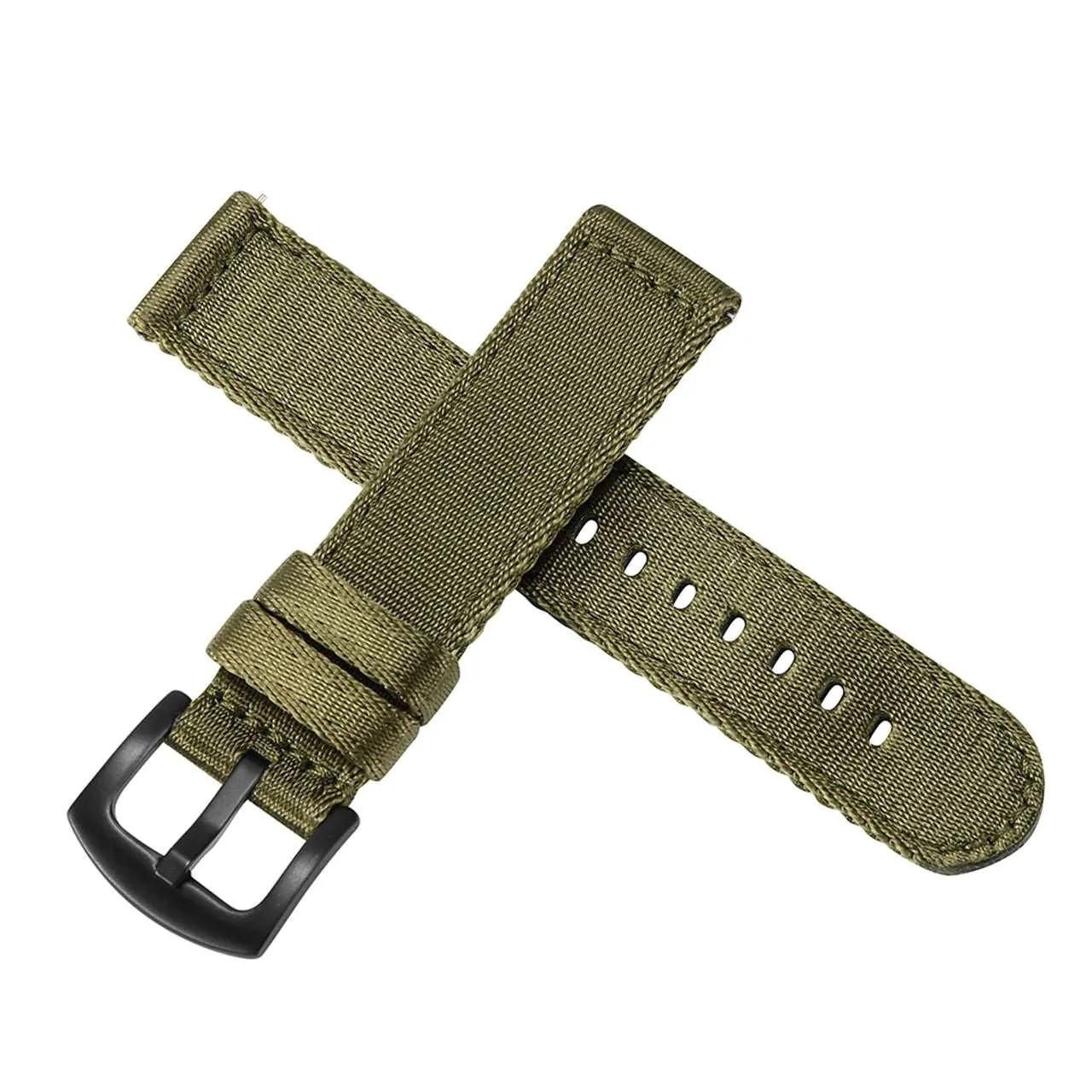 Premium Smooth Nylon Strap Quick Release Replacement Watch Bands