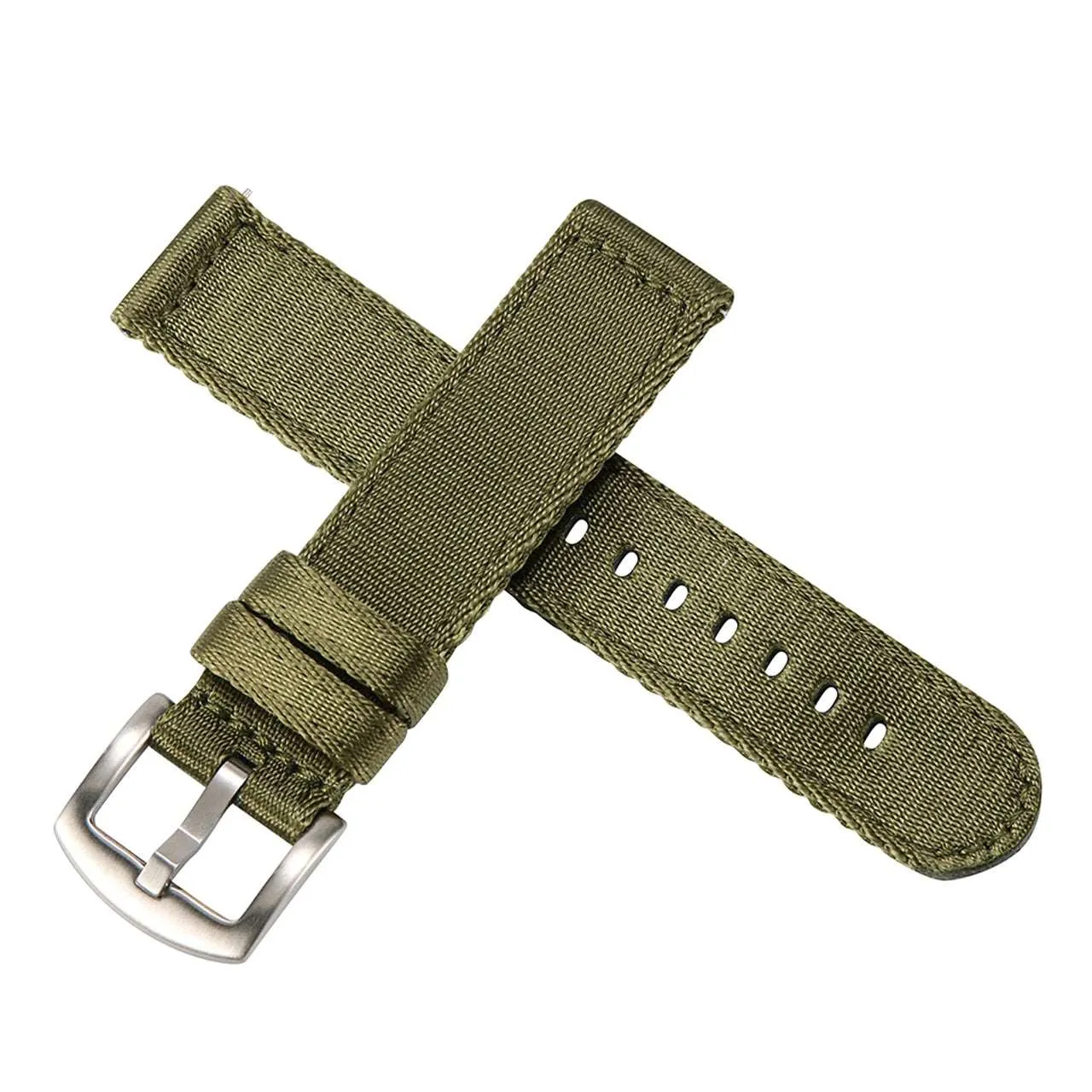 Premium Smooth Nylon Strap Quick Release Replacement Watch Bands