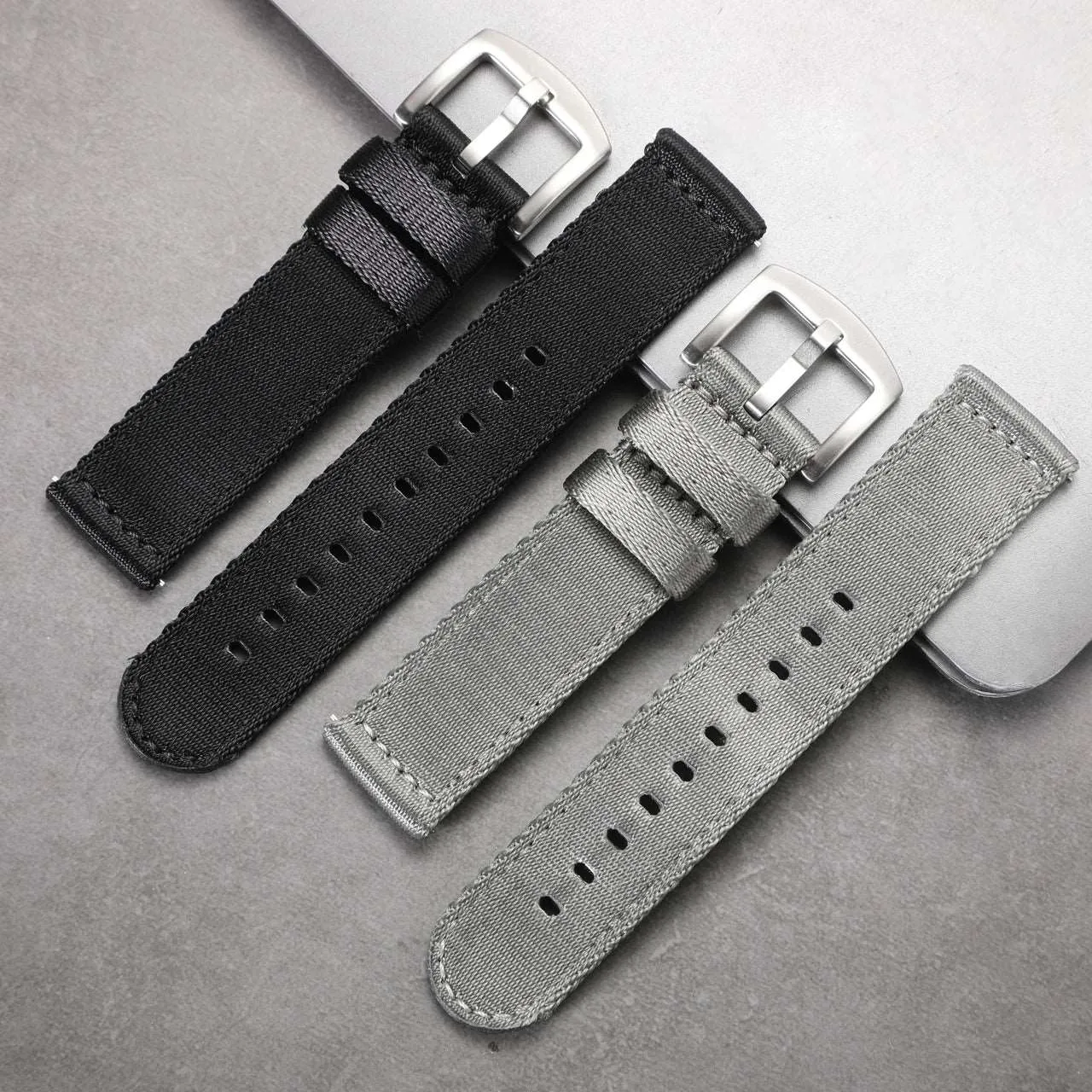 Premium Smooth Nylon Strap Quick Release Replacement Watch Bands