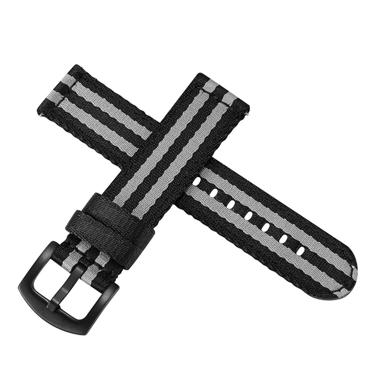 Premium Smooth Nylon Strap Quick Release Replacement Watch Bands