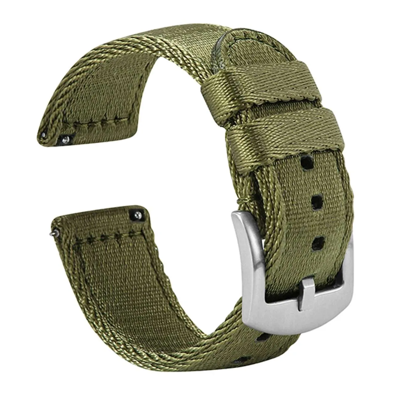 Premium Smooth Nylon Strap Quick Release Replacement Watch Bands