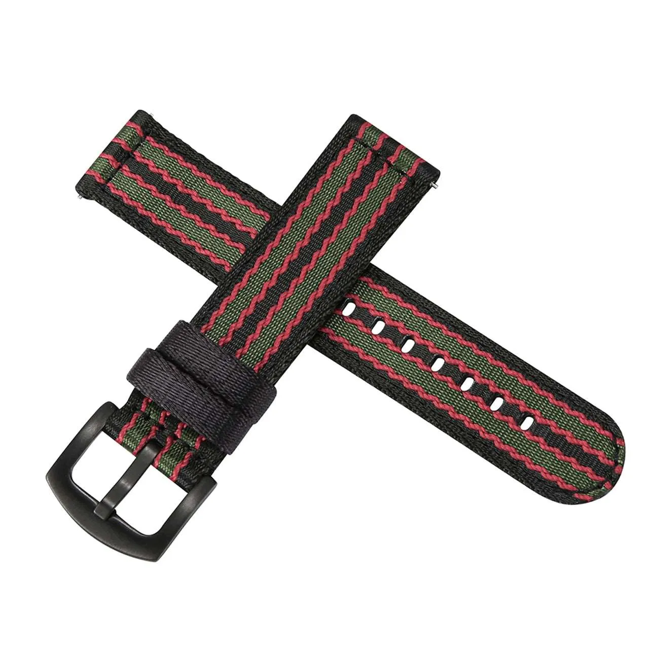 Premium Smooth Nylon Strap Quick Release Replacement Watch Bands