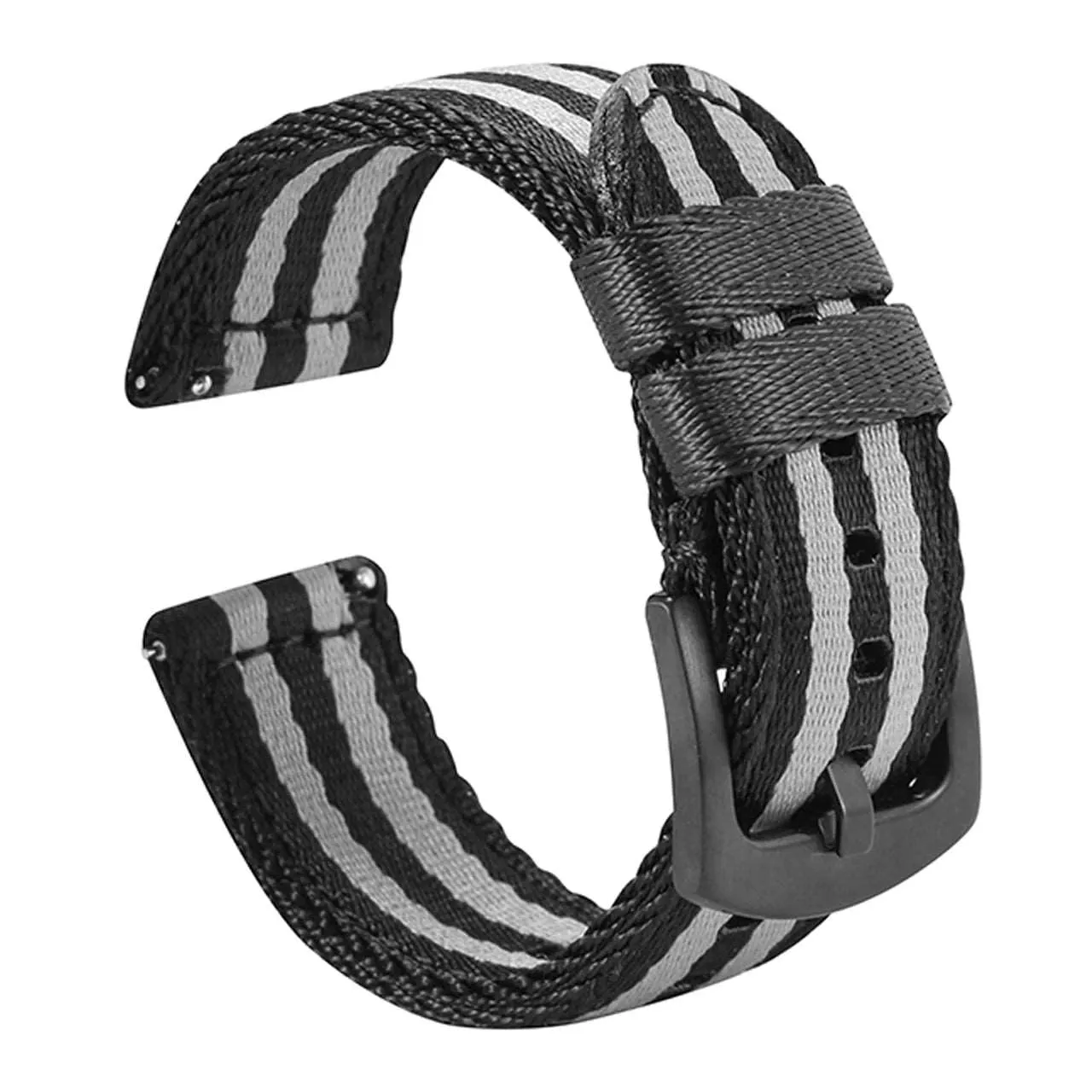 Premium Smooth Nylon Strap Quick Release Replacement Watch Bands
