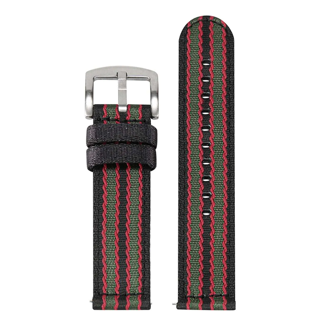 Premium Smooth Nylon Strap Quick Release Replacement Watch Bands