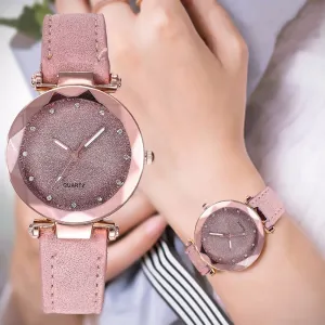 Rhinestone Quartz Watch