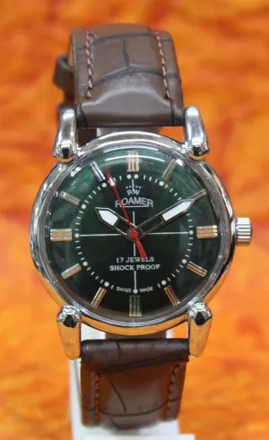 Roamer Vintage Wristwatch 17 Jewels FHF ST96 Mechanical Hand Winding Swiss Made Mechanism