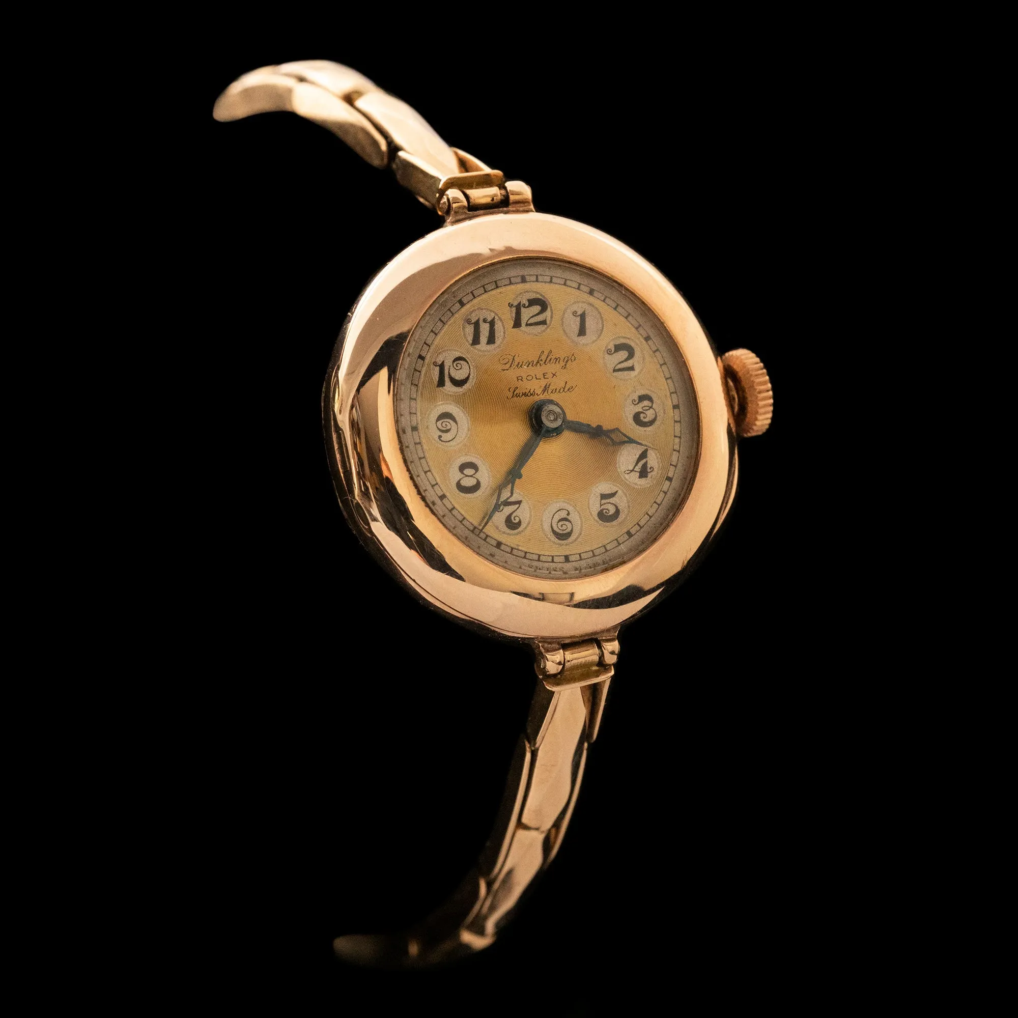 Rolex - 1924 9CT Ladies Cocktail Watch