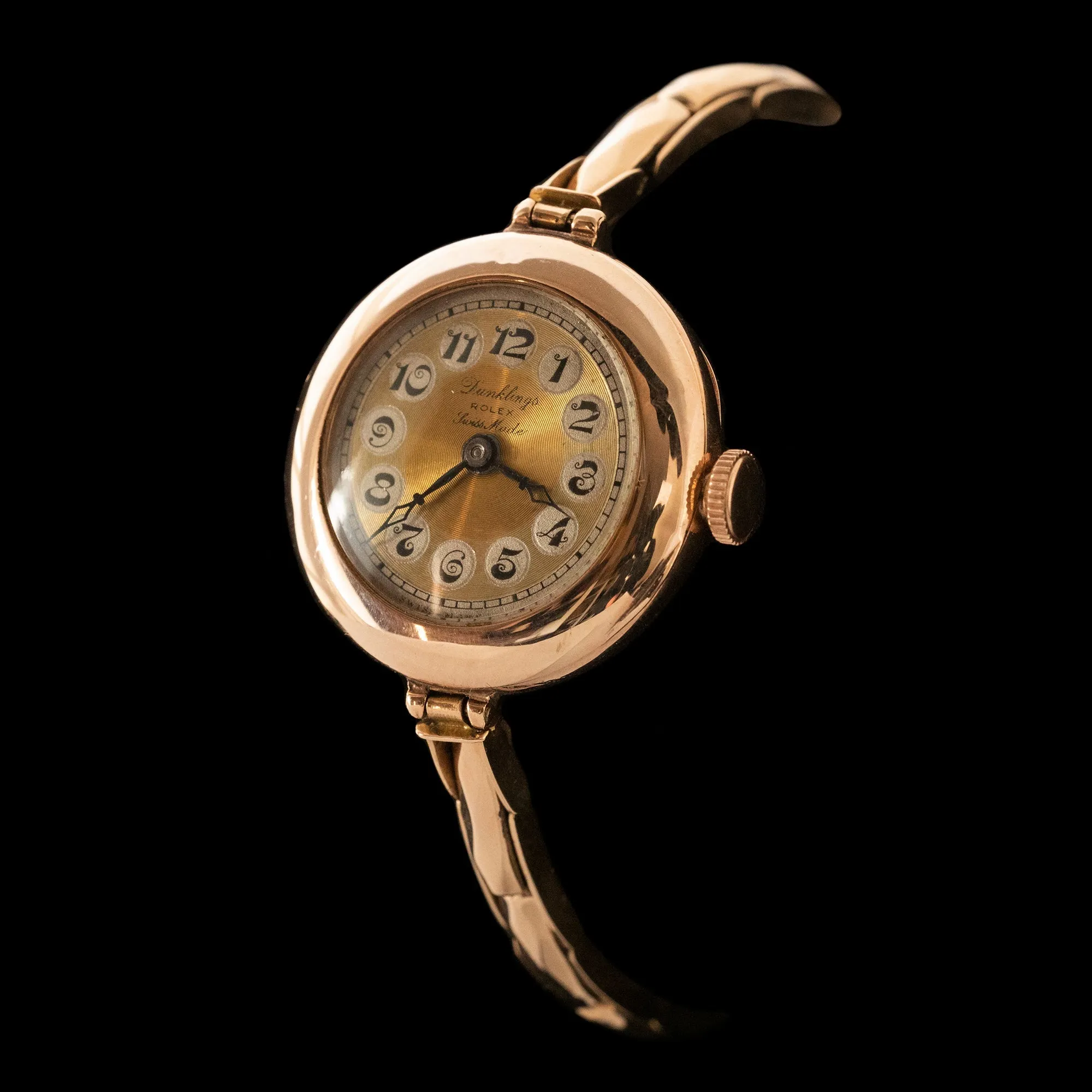 Rolex - 1924 9CT Ladies Cocktail Watch