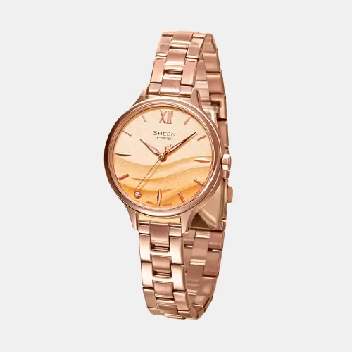 Sheen Women's Analog Stainless Steel Watch SH274 - SHE-4550PG-4AUDF