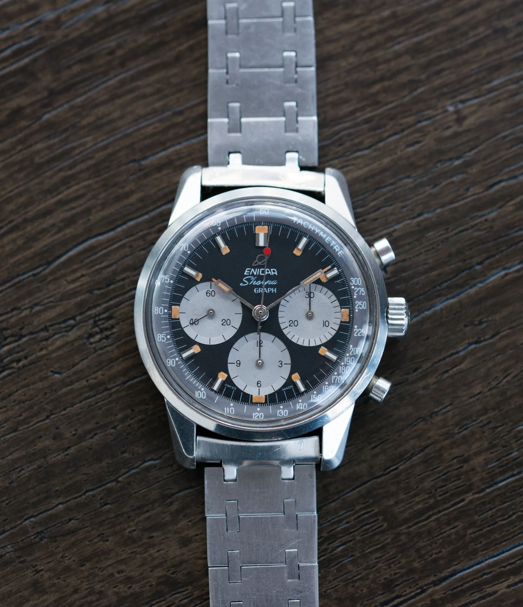 Sherpa Graph 'Jim Clark' Chronograph 300 | MK III | Steel