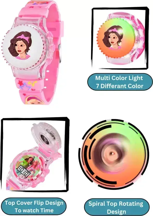 Spin & Spark Digital Kids Watch