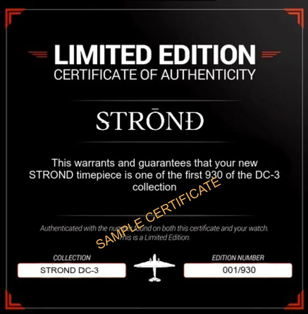 STROND DC-3 Automatic Watch