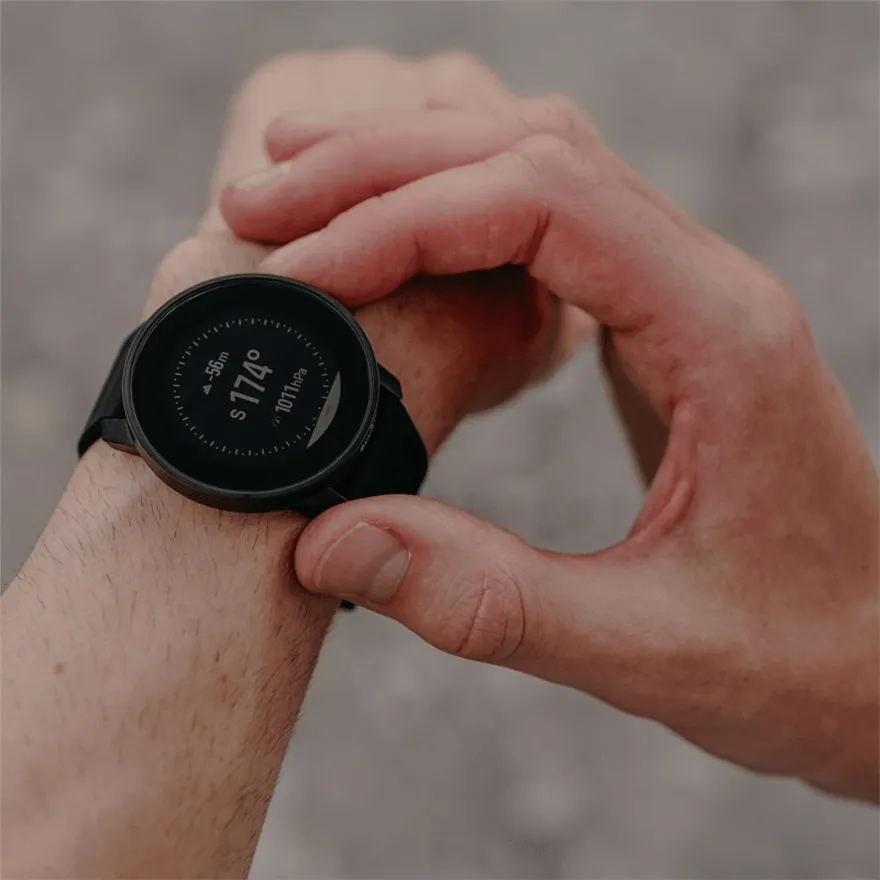 Suunto 9 Peak Pro Smart Watch Heart Rate/1.2"LED Display/GPS All Black