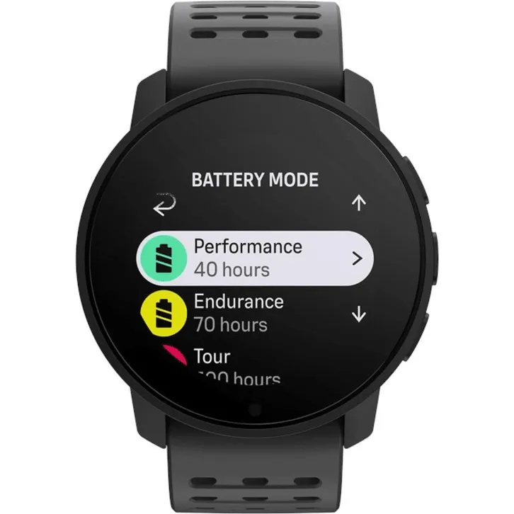 Suunto 9 Peak Pro Smart Watch Heart Rate/1.2"LED Display/GPS All Black